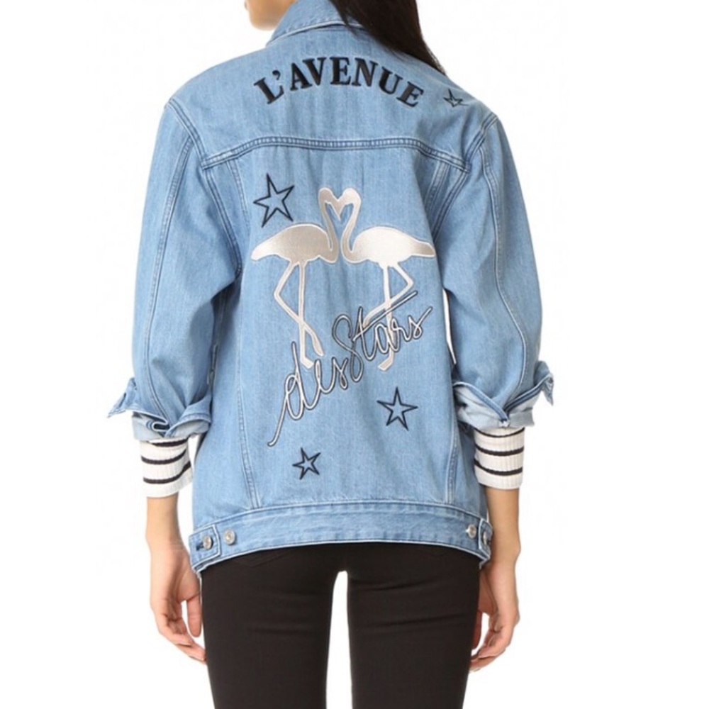 Etre Cecile Lavenue Des Stars Flamingo Jacket